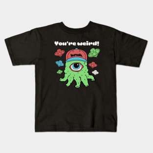 Funny Alien Kids T-Shirt
